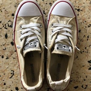 Converse All Star Cream Low Tops